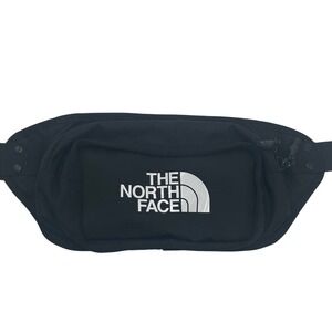 The North Face Black Logo Fanny Pack Belt Bag Waist Pouch Hiking Ourdoors Travel